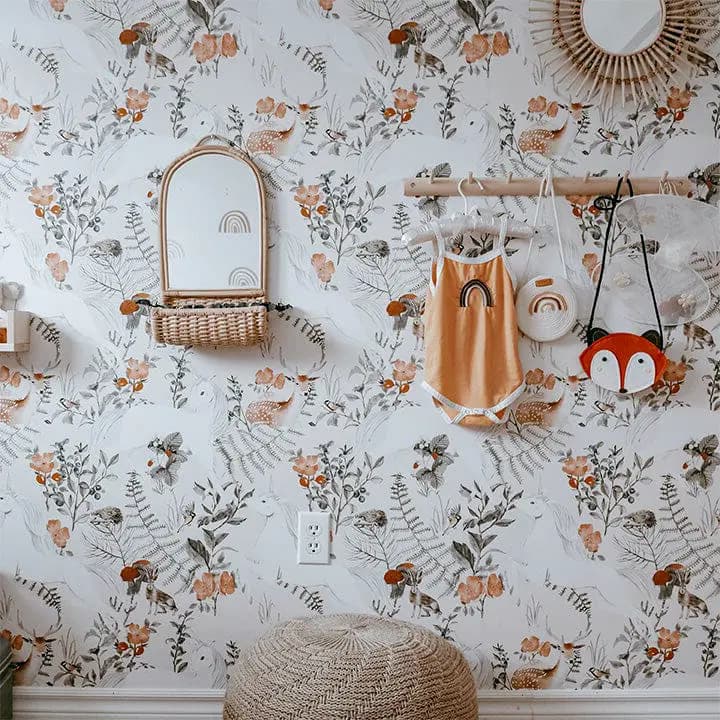 Bamboo wallpaper installation in San Diego