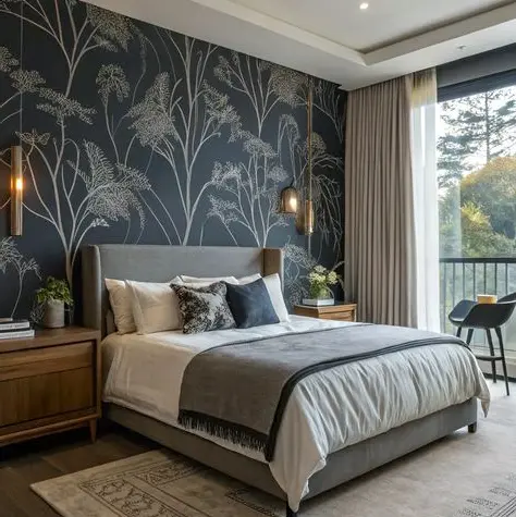 Modern Wallpaper Styles for Orange County Living
