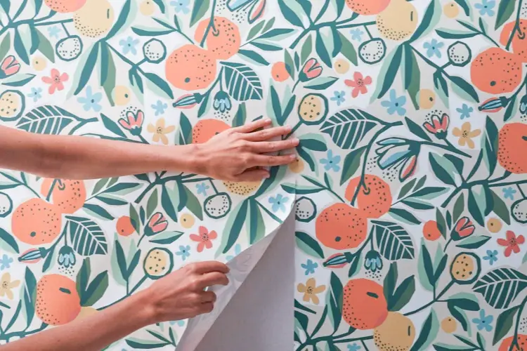 Detail oriented wallpapering in San Diego County