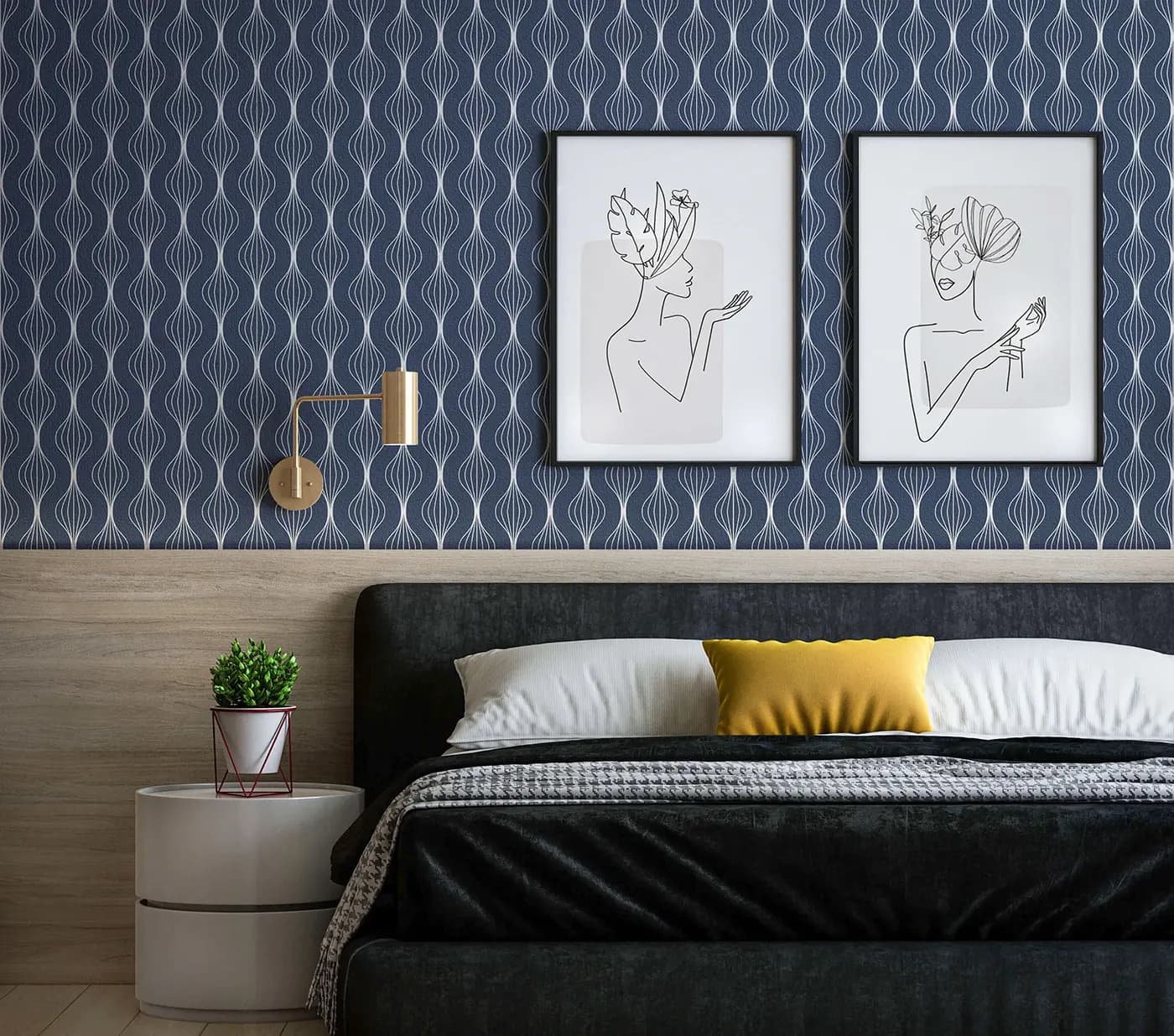 Wallpapering in Rancho Santa Fe, CA