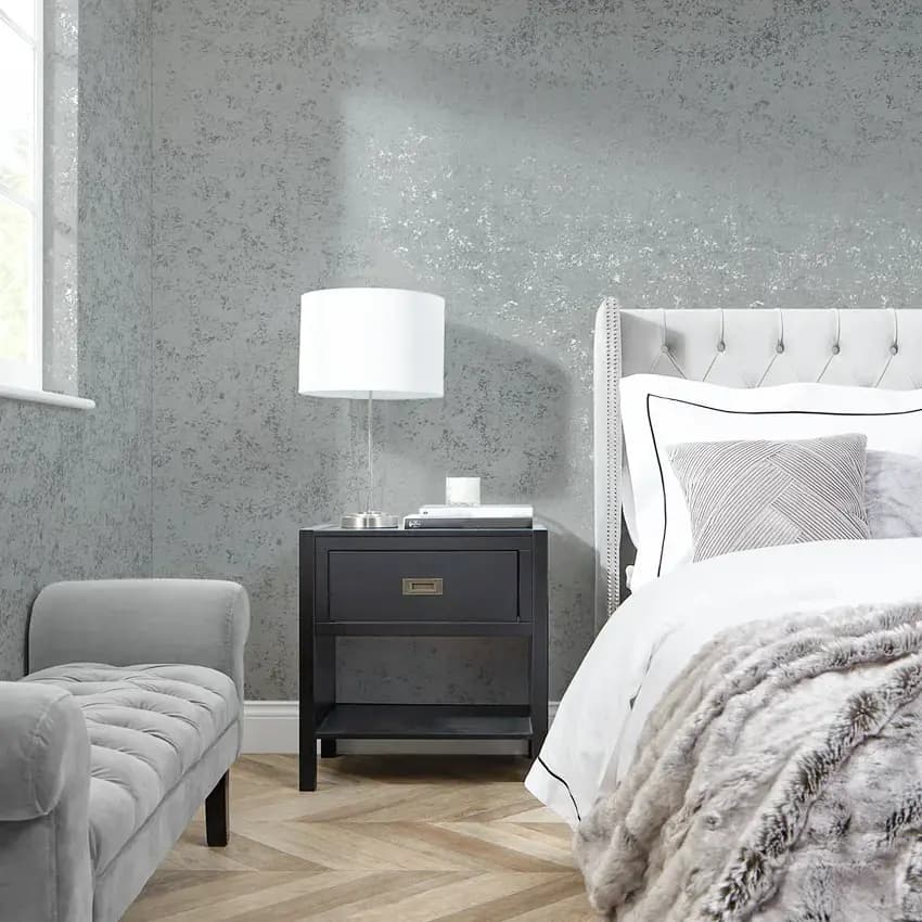 Foil wallpaper installation in San Diego