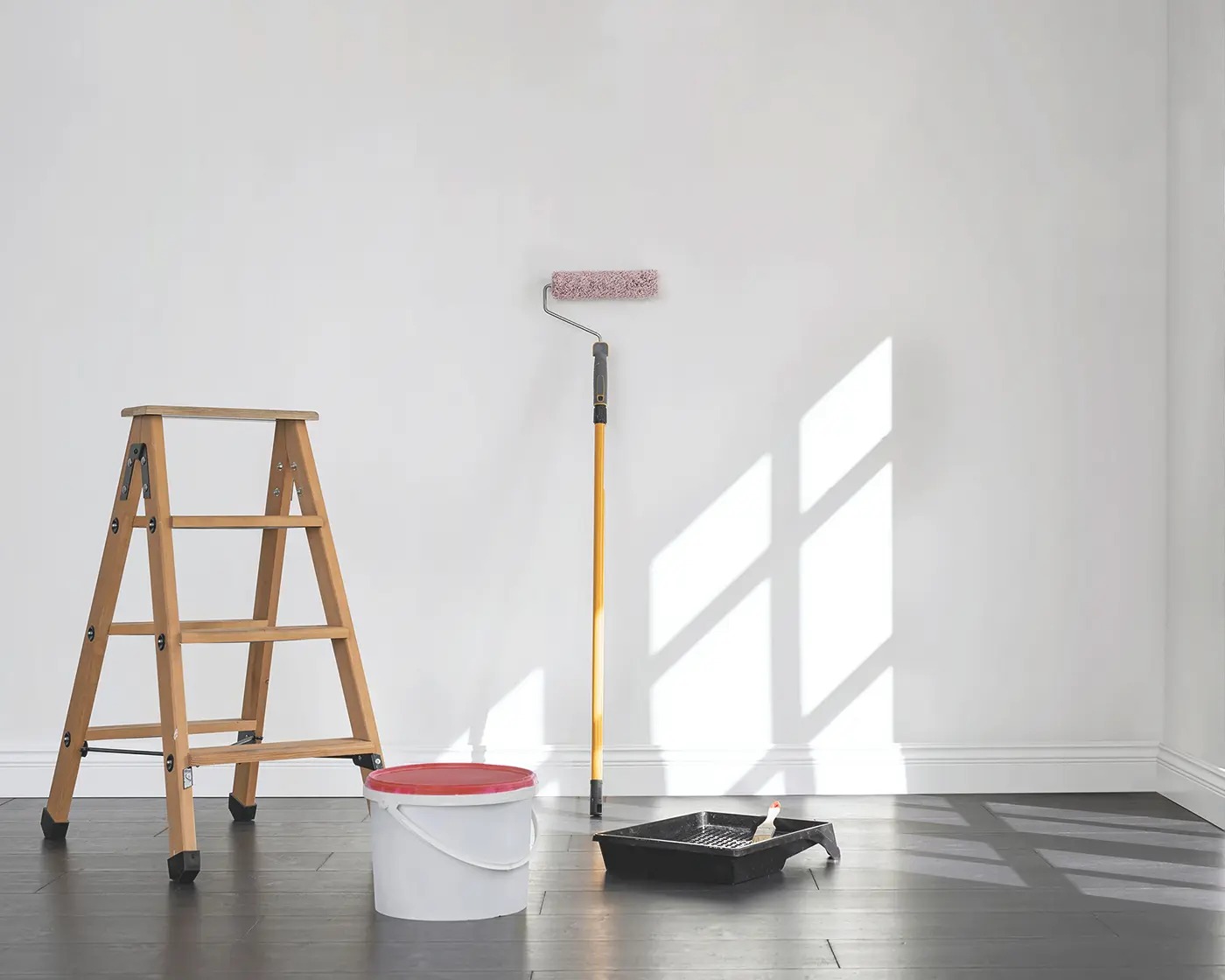 Professional wall preparation in San Diego