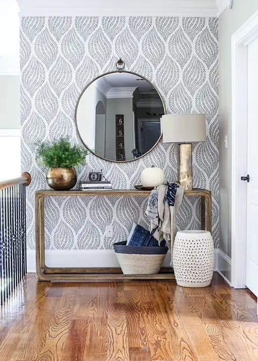 Hallway Wallpaper Installation