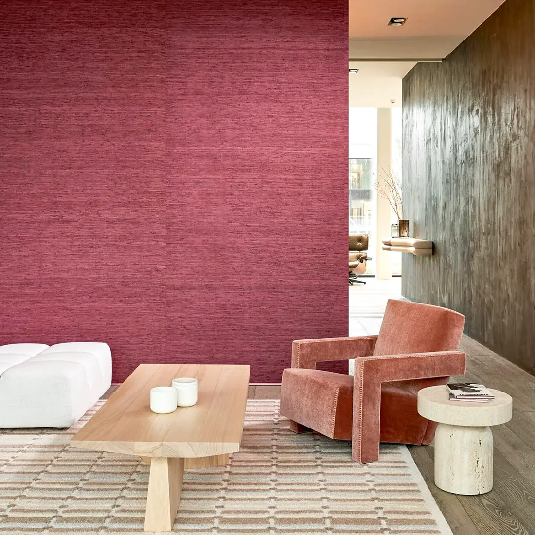 Silk wallpaper installation in San Diego