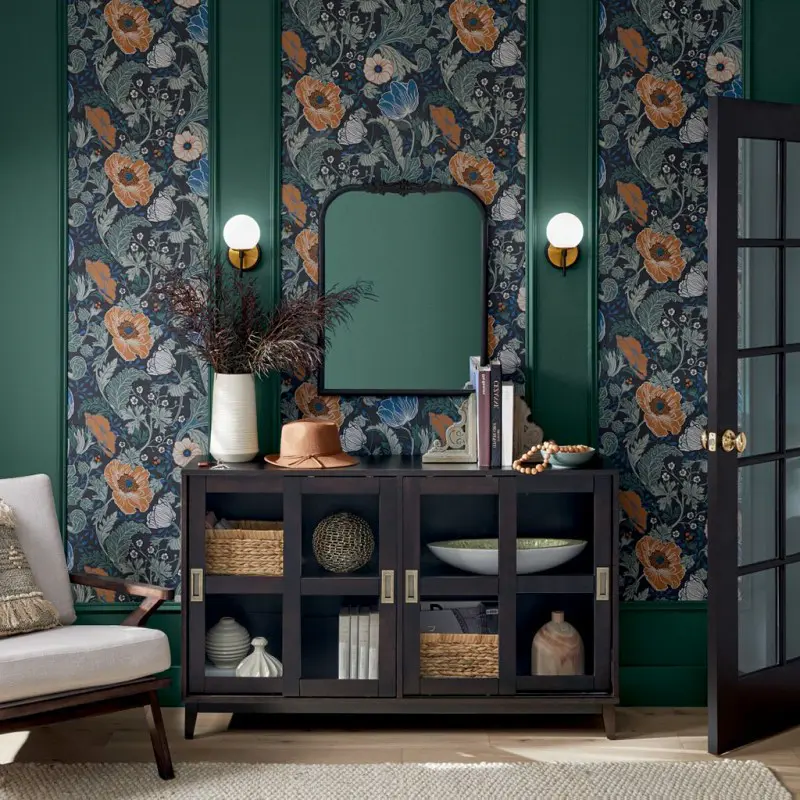 Vinyl wallpaper installation in San Diego