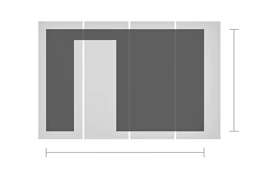 Wallpaper calculator tool showing measurement inputs and calculations