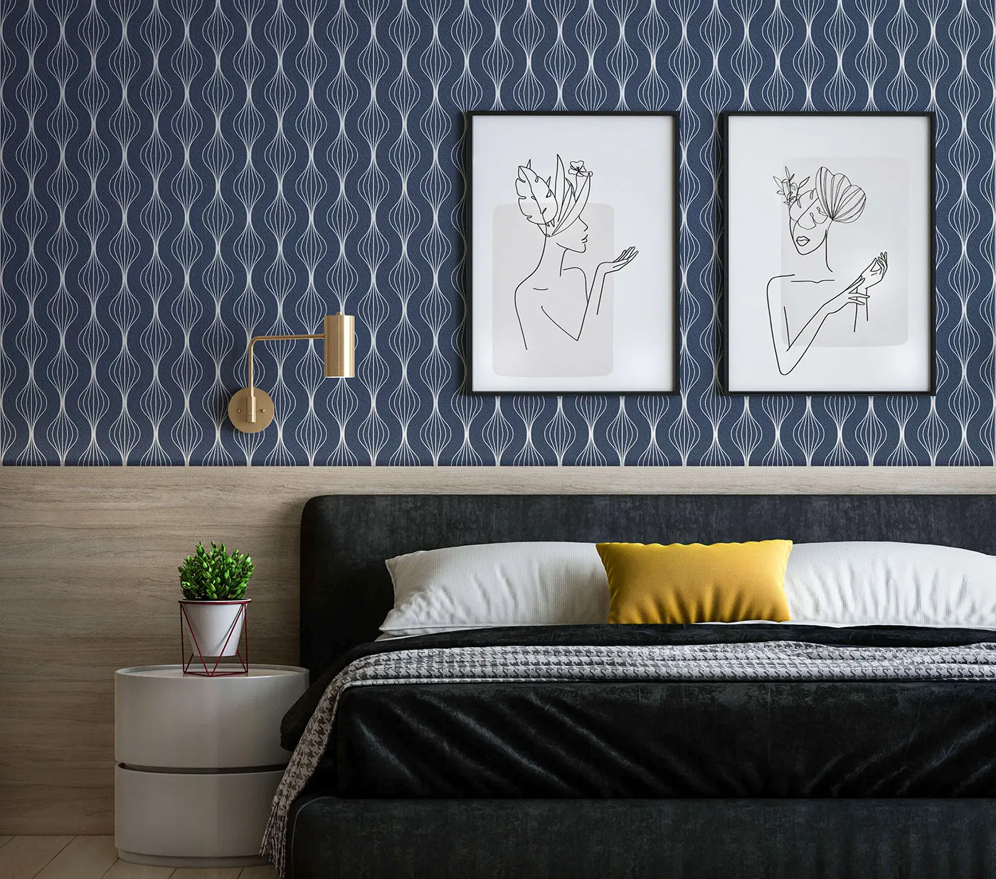 Wallpapering in Rancho Santa Fe, CA