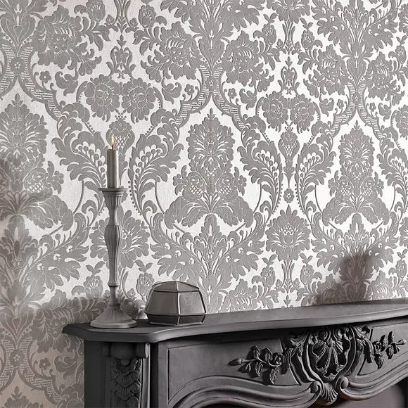 Flock wallpaper installation in San Diego
