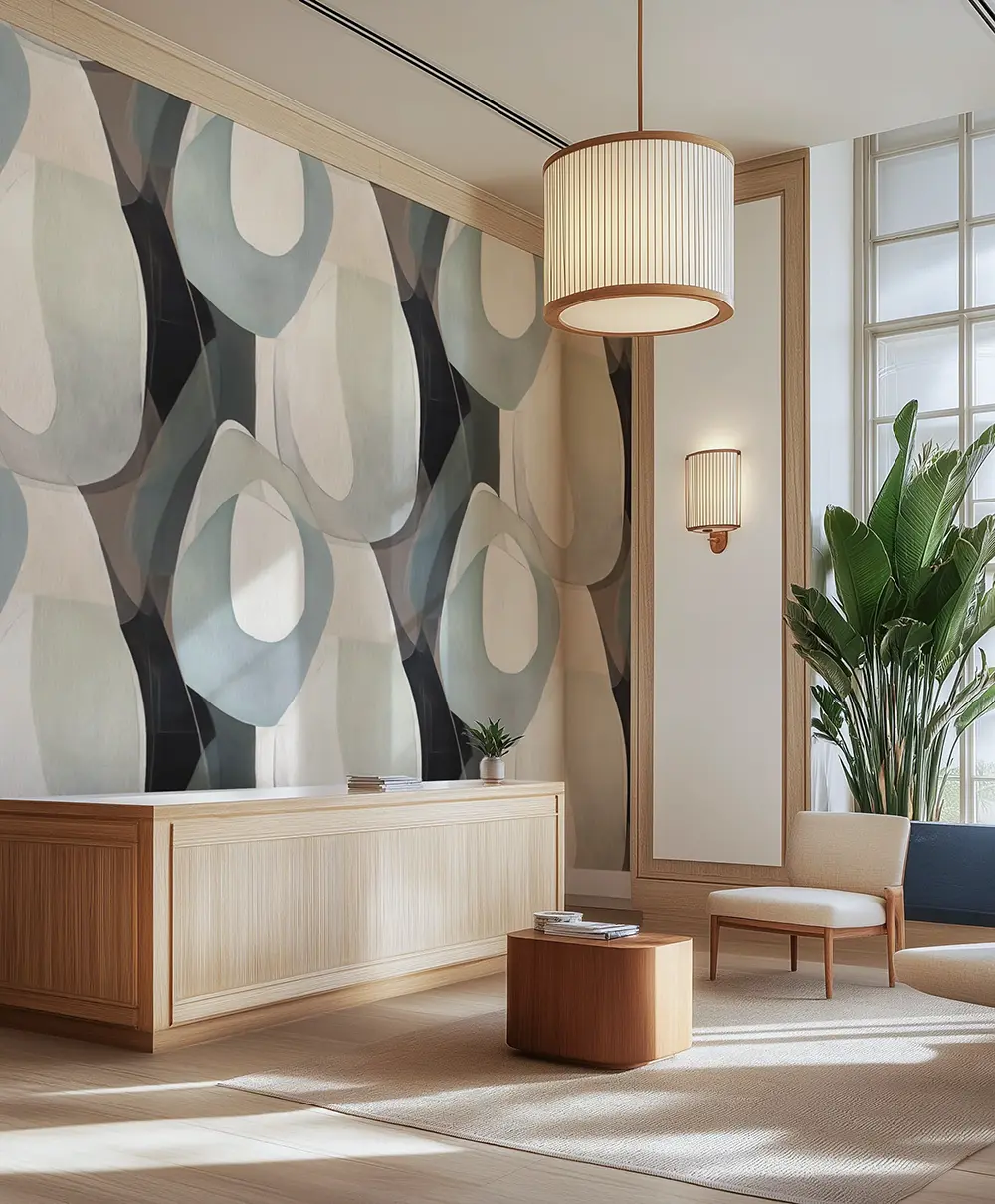 Modern office wallpaper