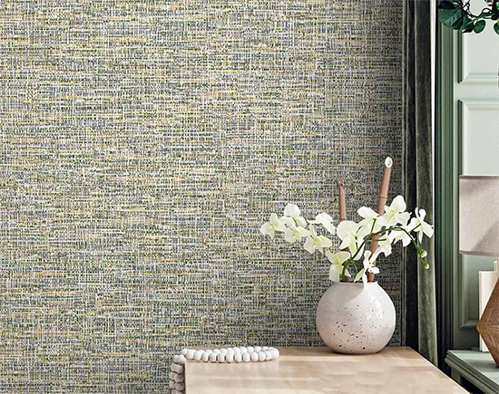 Textile Wallpaper Installation